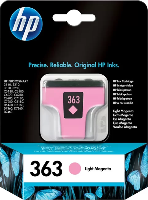 OUTLET HP C8775EE 363 AÇIK KIRMIZI ORJİNAL MÜREKKEP KARTUŞ 230 SAYFA (C6180 C7180  C8180 D7160 3210) - Image 1
