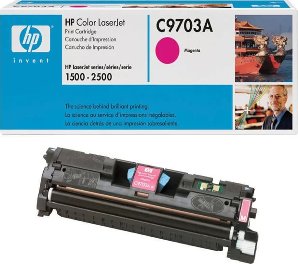 OUTLET HP C9703A 121A KIRMIZI ORJİNAL TONER 4000 SAYFA (1500 2500) - Image 1