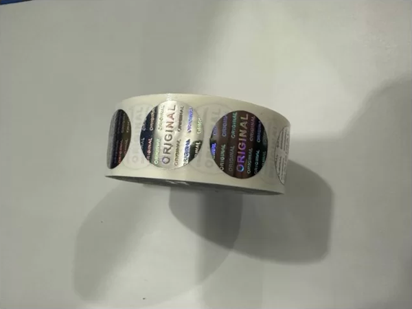 YUVARLAK 2 CM ÇAP HOLOGRAM GÜVENLİK ETİKETİ 1000 ADET - Image 1