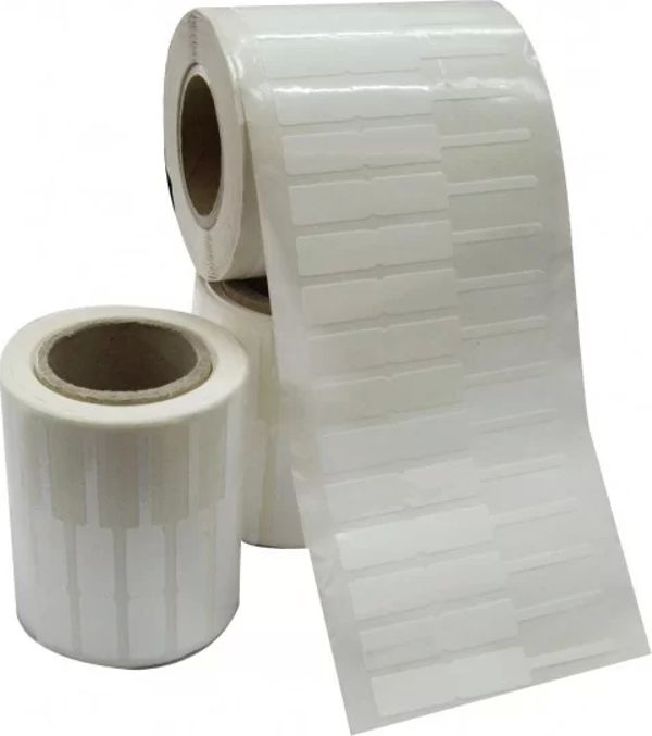 KUYUMCU ETİKETİ 10MMX72MM OPAK PP 1250 LİK SARIM (ECO) - Image 1