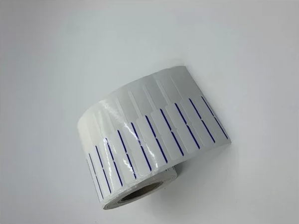 KUYUMCU ETİKETİ RENKLİ ÇİZGİLİ (İTHAL)10 X 72 1250 SARIM MAVİ - Image 1