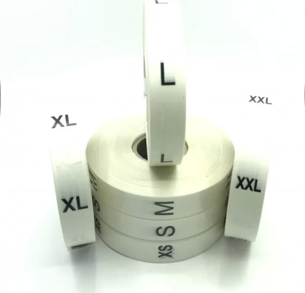 ŞEFFAF UZUN BEDEN ETİKETİ XL  500 LÜ - Image 1
