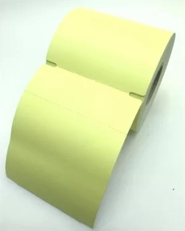 TERMAL KARTON RAF ETİKETİ SARI 135X100 300 LÜ - Image 1