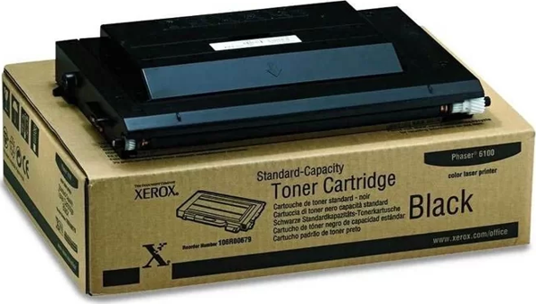 OUTLET XEROX 106R00679 SİYAH ORJİNAL TONER 3000 SAYFA (PHASER 6100) - Image 1