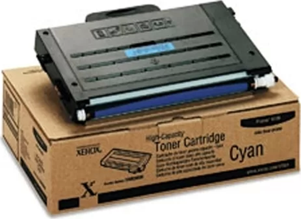 OUTLET XEROX 106R00680 MAVİ ORJİNAL TONER 5000 SAYFA YÜKSEK KAPASİTE (PHASER 6100) - Image 1