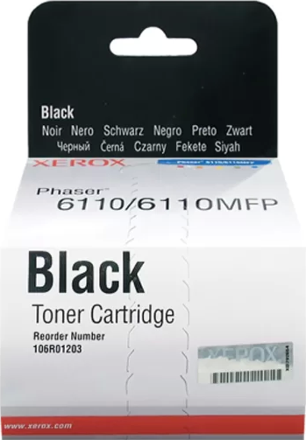 OUTLET XEROX 106R01203 SİYAH ORJİNAL TONER 5000 SAYFA (PHASER 6110 6110MFP) - Image 1