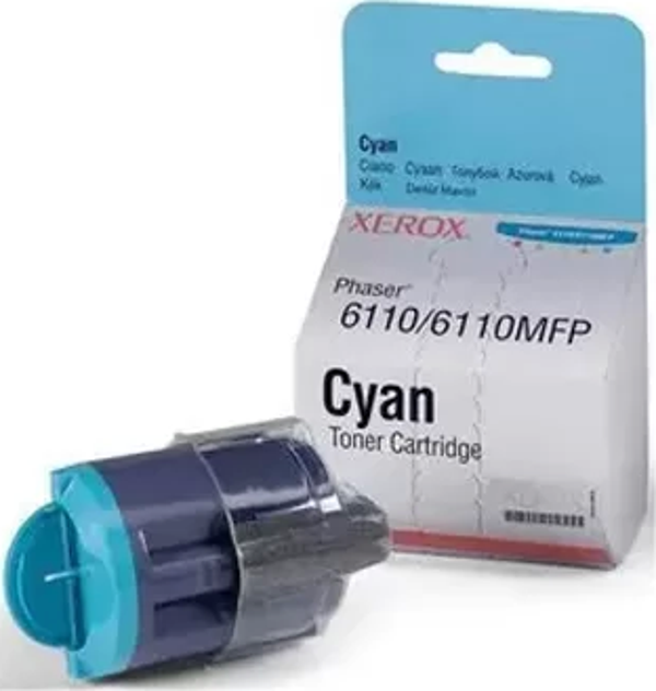 OUTLET XEROX 106R01206 MAVİ ORJİNAL TONER 1000 SAYFA (PHASER 6110 6110MFP) - Image 1