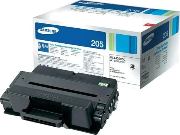 SAMSUNG MLT-D205L SIYAH TONER 5.000 SAYFA ML-3310ND/ML-3710ND/ML-4833FD (SU965A) - Image 1
