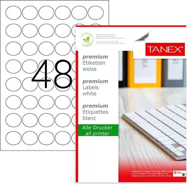 Tanex Laser Etiket Kod 2130 X 30mm - Image 1