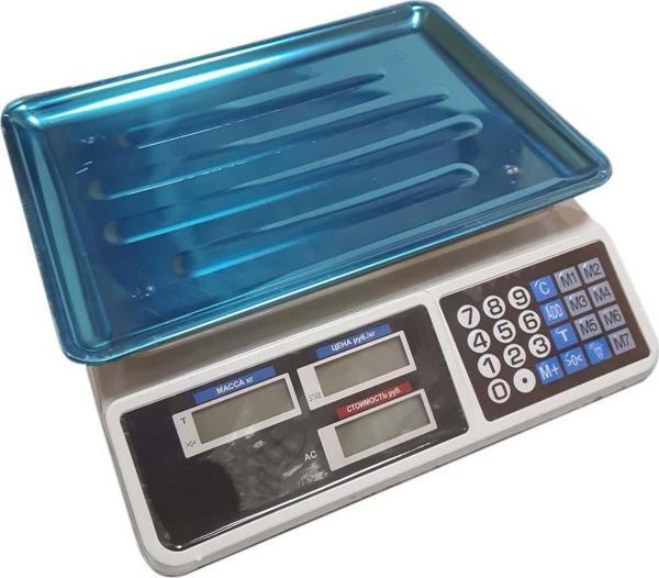 Metal Ölçüm Tartısı Elektronik Terazi Bakkal Manav Market Ve Pazarcı Tartısı 40 Kg - Image 1