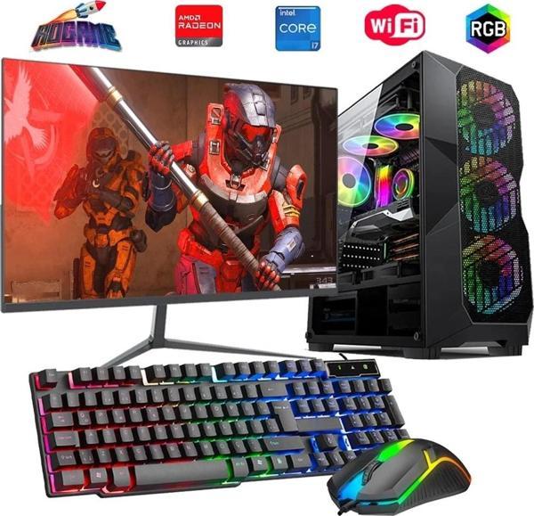 i7 14700F 16GB DDR4 480SSD 8GB RX580 27" 165Hz Mon. Oyun Bilgisayarı - Image 1