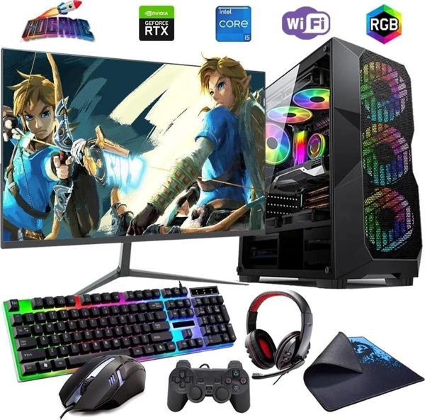 I5 12400F 16GB DDR4 480SSD 6GB RTX3050 27" 165HzMon. Oyun Bilgisayarı (Gaming SET) - Image 1
