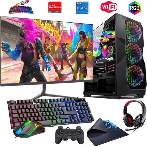 i7 14700F 16GB DDR4 480SSD 8GB RX580 27" 165Hz Mon. Oyun Bilgisayarı (Gaming SET) - Image 1