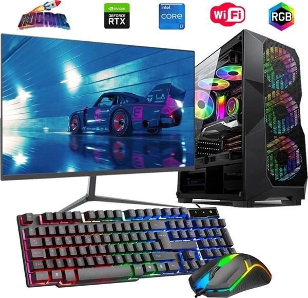 i7 14700F 32GB DDR4 1TB M2 6GB RTX3050 27" 165Hz Mon. Oyun Bilgisayarı - Image 1
