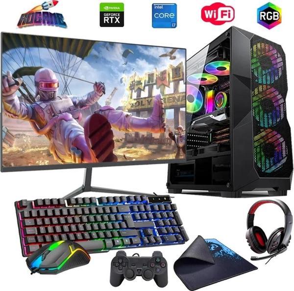 i7 14700F 32GB DDR4 1TB M2 6GB RTX3050 27" 165Hz Mon. Oyun Bilgisayarı (Gaming SET) - Image 1