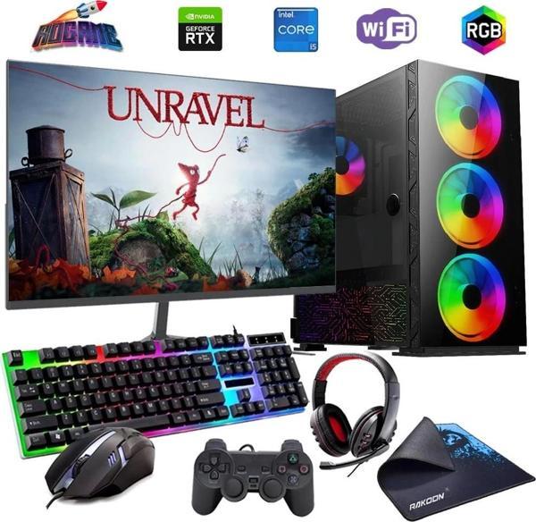 I5 12400F 32GB DDR4 1TB M2 12GB RTX3060 24" Mon. Oyun Bilgisayarı (Gaming SET) - Image 1