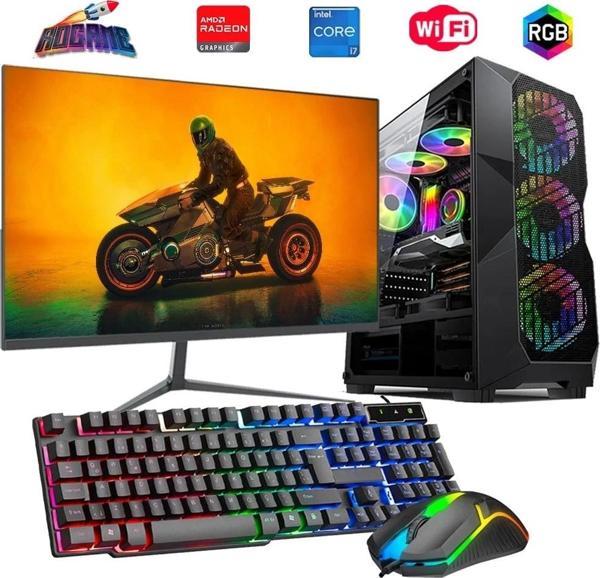 i7 14700F 32GB DDR4 1TB M2 8GB RX580 27" 165Hz Mon. Oyun Bilgisayarı - Image 1