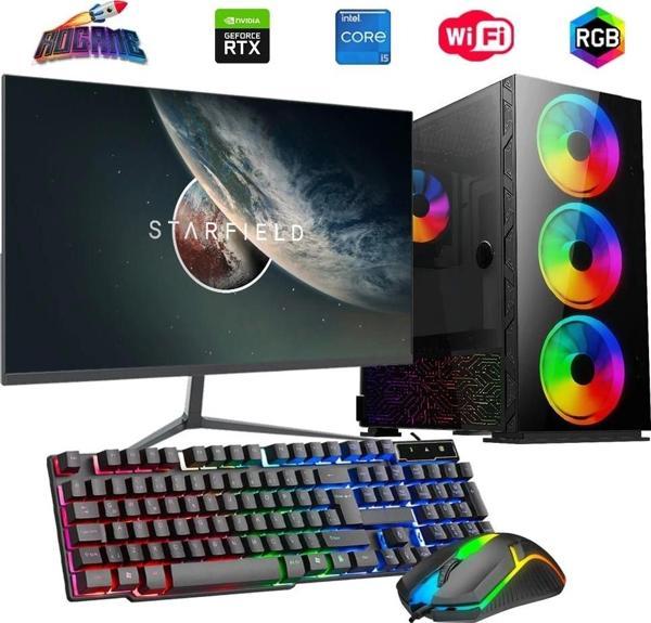 I5 13400F 16GB DDR4 480SSD 12GB RTX3060 27" 165Hz Mon. Oyun Bilgisayarı - Image 1