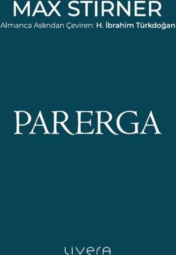 Parerga - Livera Yayınevi - Image 1