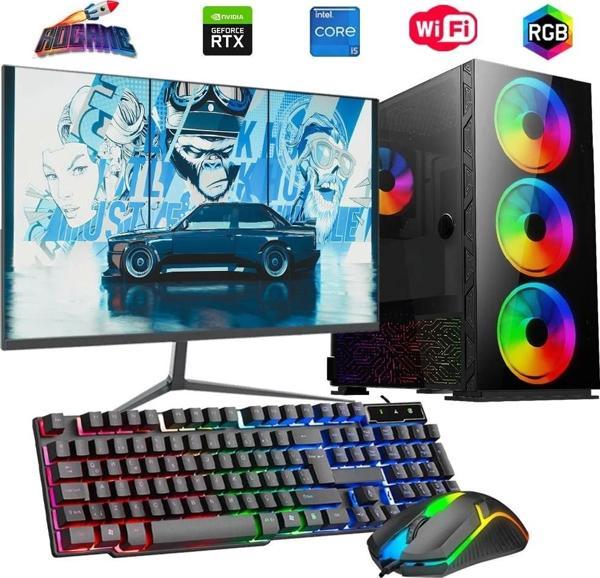 I5 14400F 16GB DDR4 480SSD 12GB RTX3060 24" Mon. Oyun Bilgisayarı - Image 1