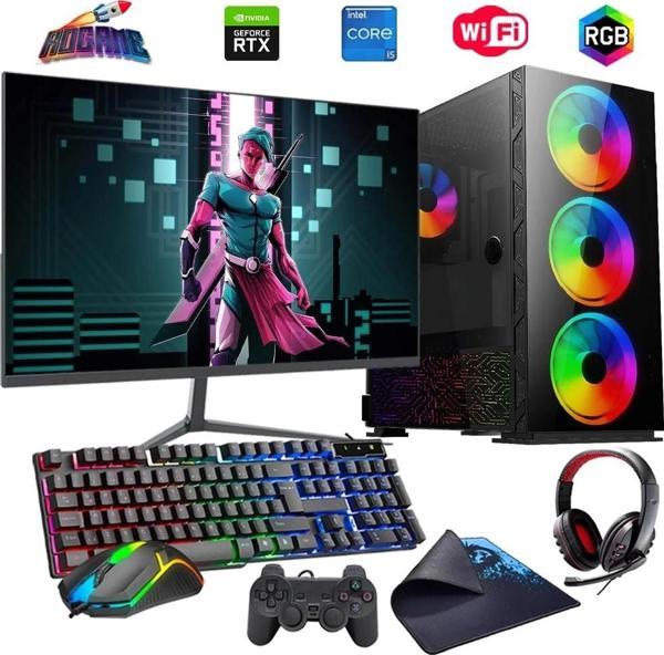 I5 14400F 16GB DDR4 480SSD 12GB RTX3060 24" Mon. Oyun Bilgisayarı (Gaming SET) - Image 1