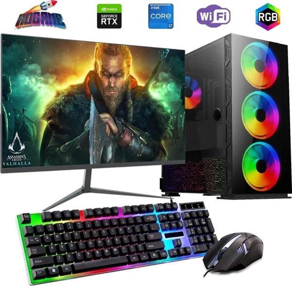 İ7 12700F 16GB DDR4 480SSD 8GB RTX3050 27" 165Hz Mon. Oyun Bilgisayarı - Image 1