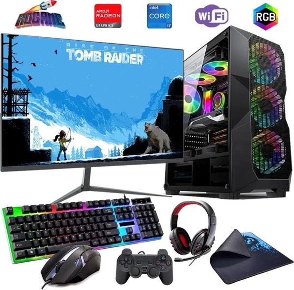 İ7 12700F 16GB DDR4 480SSD 8GB RX580 27" 165Hz Mon. Oyun Bilgisayarı (Gaming SET) - Image 1