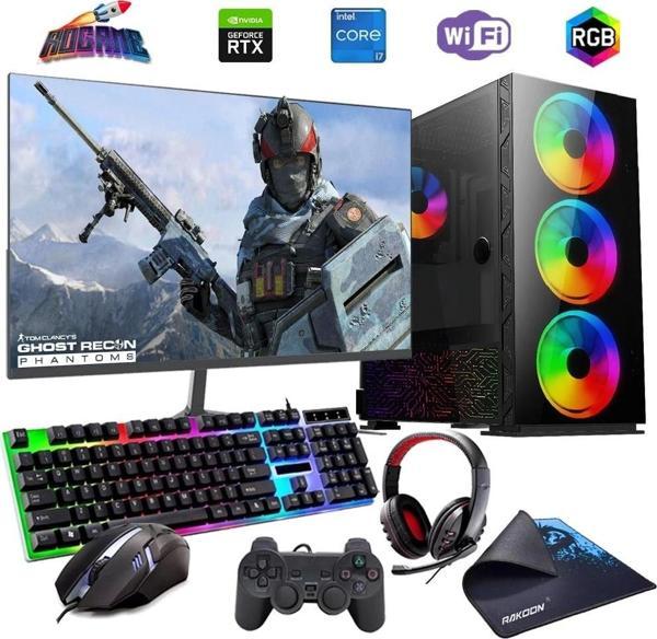 İ7 12700F 32GB DDR4 1TB M2 8GB RTX3050 24" Monitörlü (Gaming SET) - Image 1