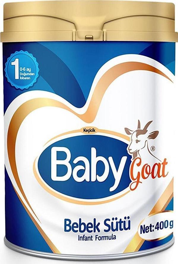 Baby Goat 1 Keçi Sütlü Bebek Sütü 400 gr 0-6 Ay - Image 1