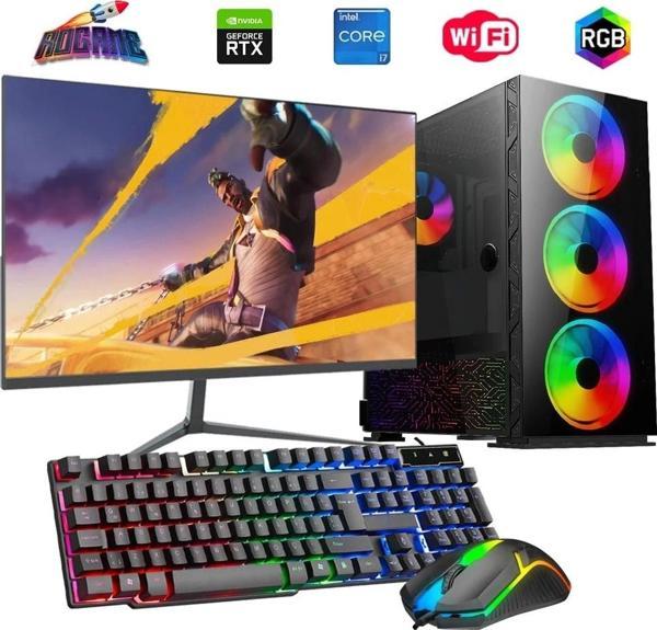 İ7 13700F 16GB DDR4 480SSD 12GB RTX3060 24" Mon. Oyun Bilgisayarı - Image 1