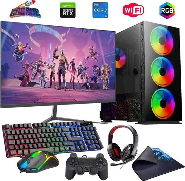 İ7 13700F 16GB DDR4 480SSD 12GB RTX3060 27" 165Hz Mon. Oyun Bilgisayarı (Gaming SET) - Image 1