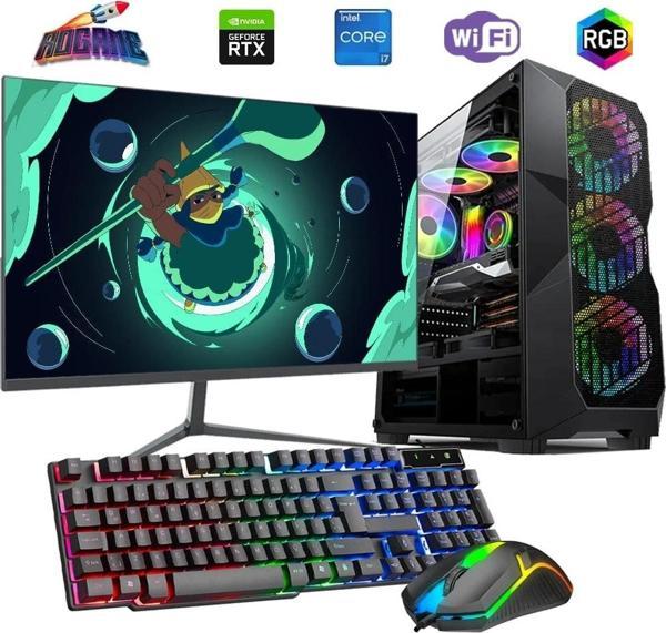 İ7 13700F 16GB DDR4 480SSD 6GB RTX3050 27" 165Hz Mon. Oyun Bilgisayarı - Image 1