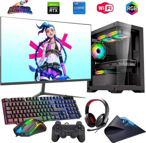 İ7 13700F 16GB DDR4 480SSD 8GB RTX3050 24" Monitörlü (Gaming SET) - Image 1