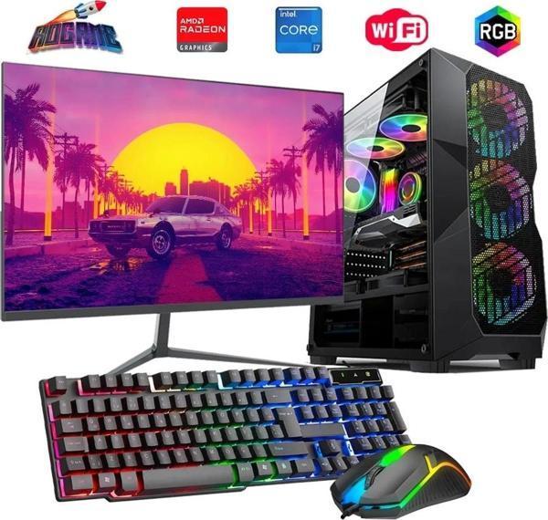 İ7 13700F 16GB DDR4 480SSD 8GB RX580 24" Mon. Oyun Bilgisayarı - Image 1