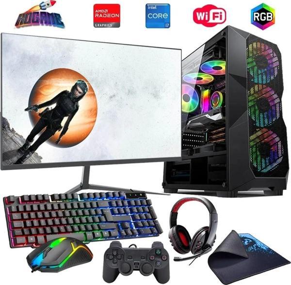 İ7 13700F 16GB DDR4 480SSD 8GB RX580 27" 165Hz Mon. Oyun Bilgisayarı (Gaming SET) - Image 1