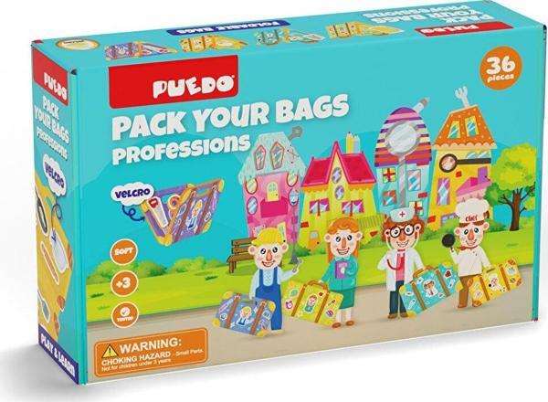 PUEDO Pack your Bags Meslekler Cırtlı - Image 1