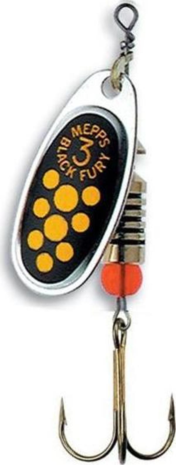 Mepps Black Fury Jaune Gümüş-Sarı No:2 - Image 1