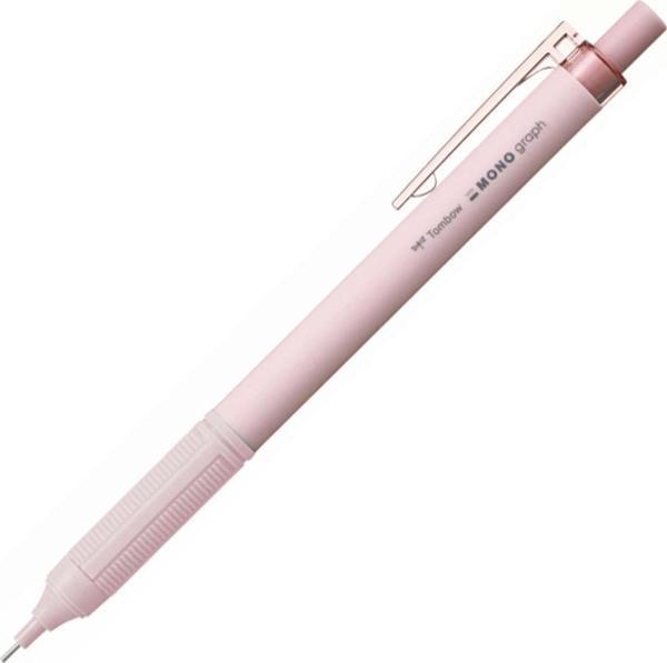 Tombow Mono Graph Versatil Kalem (Mekanik Kurşun Kalem) 0,5Mm Gri Pembe LV-T-DPA-122C - Image 1