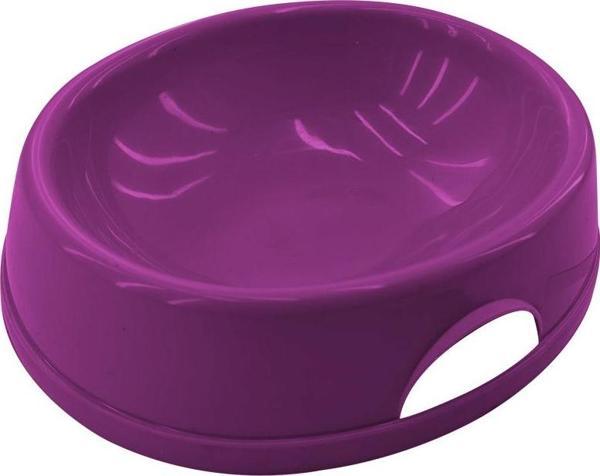 8565 Tekli Kedi/Köpek Mama Kabı Mor - Image 1
