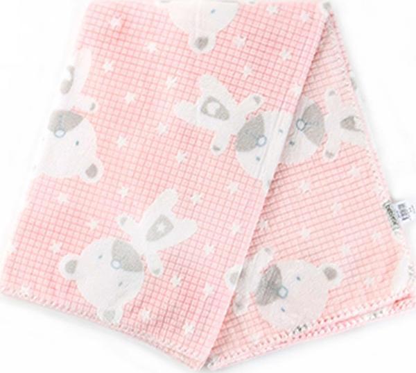 Bebitof Süs Dikişli Ayıcık Bebek Battaniyesi 95083 - Image 1