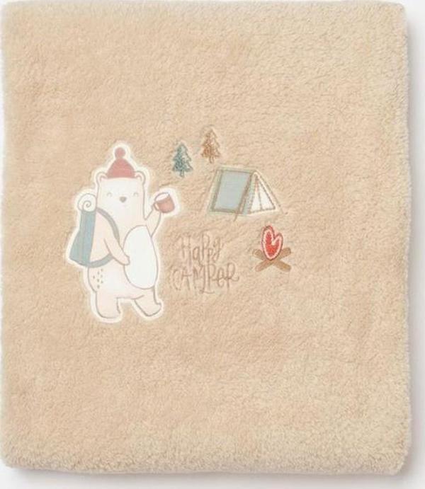 Bibaby Happy Camper Battaniye 85x90 Cm 64710 - Image 1