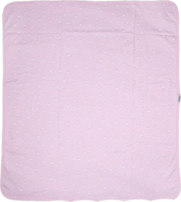 Sebi Bebe Bulut Baskılı Bebek Battaniyesi 80x90cm 1555 - Image 1