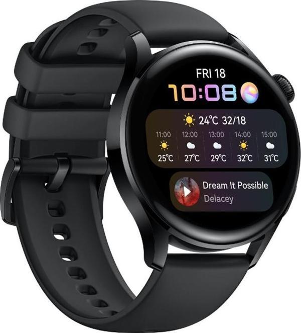 Huawei Watch Gtrunner İle Uyumlu Ön Darbe Emici Ekran Koruyucu Nano Cam (4 Adet) - Image 1