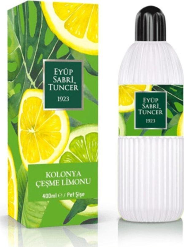 Eyüp Sabri Tuncer Çeşme Limonu Kolonyası 80 Derece 400 ml - Image 1