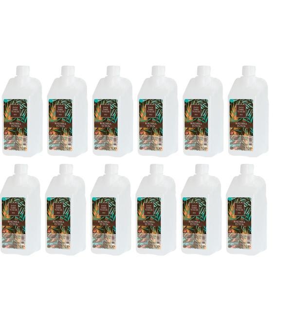 Eyüp Sabri Tuncer Tütün Kolonyası Yedek Şişe 1 Litre x 12 adet - Image 1
