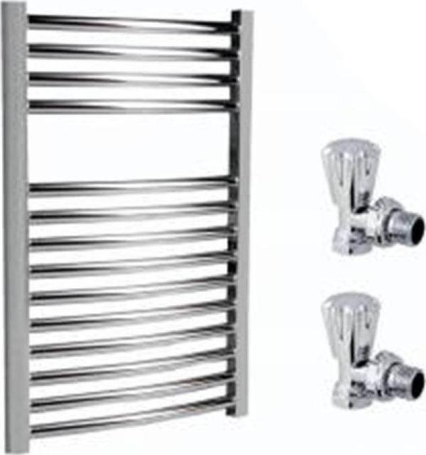 Decopan 60 x 70 Düz Krom Havlupan Vana Dahil - Image 1