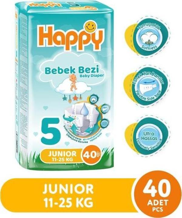 Happy Bebek Bezi Junior 5 No 40 lı - Image 1