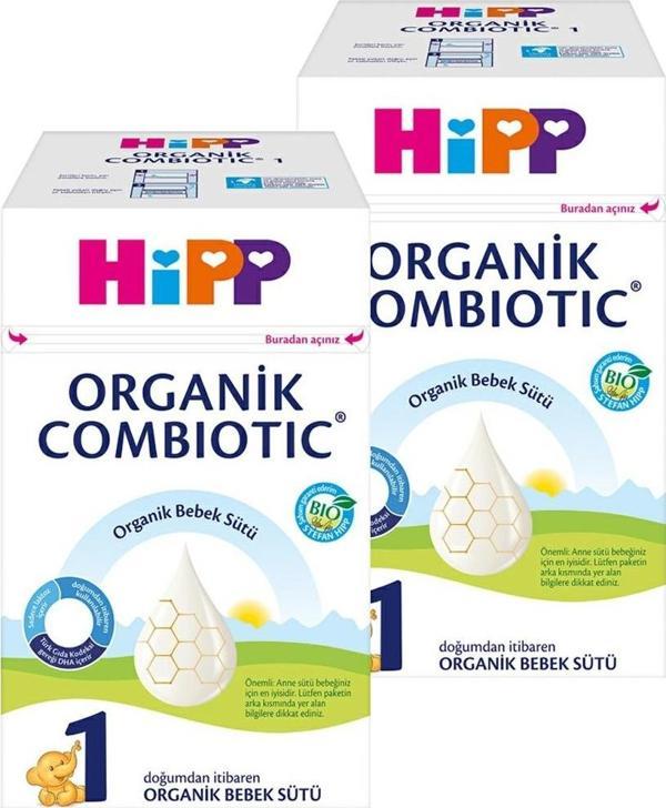 Hipp 1 Organik Bebek Sütü Combiotic 600 gr x 2 Adet - Image 1