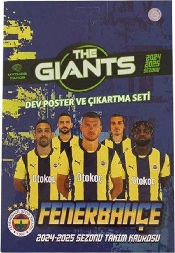 The Giants Fenerbahçe Dev Poster ve Çıkartma Seti 2024/25 - Image 1