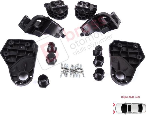 Mercedes E Class W213 X213 W238 C238 A238 2016-2020 A2138202300 İçin Sağ Sol Ön Far Ayak Tamir Seti - Image 1